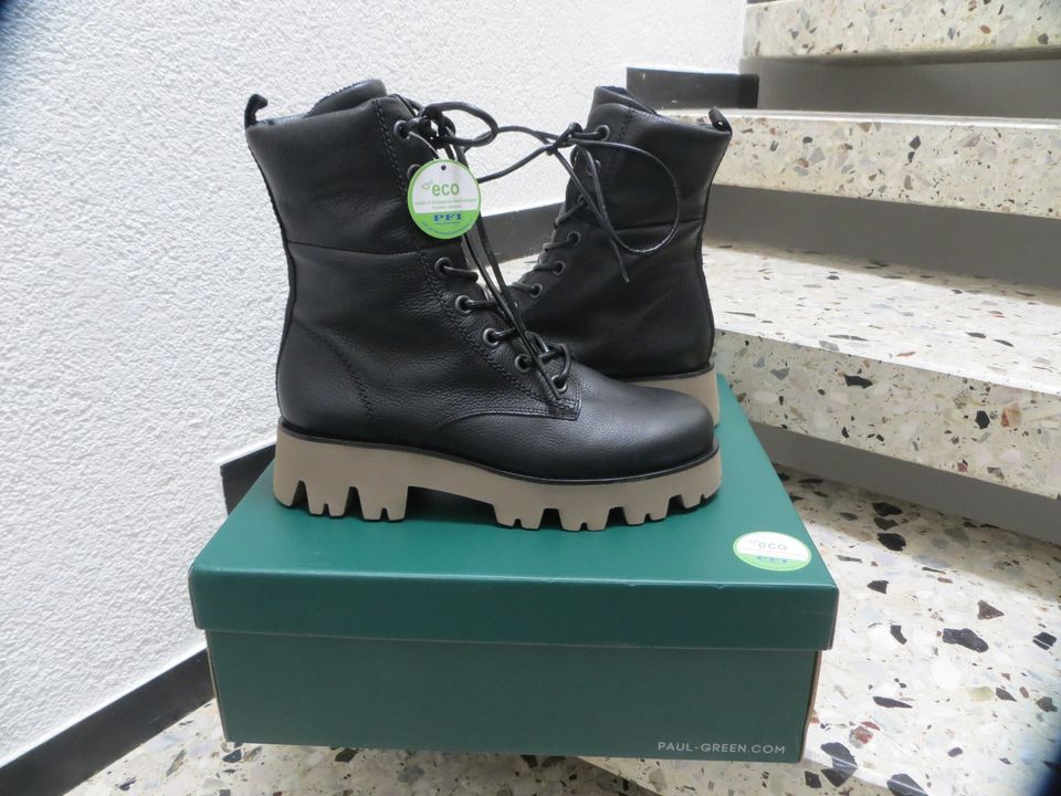 Paul Green Boots / Stiefeletten Gr. 40 (6,5) schwarz-NEU in Koblenz