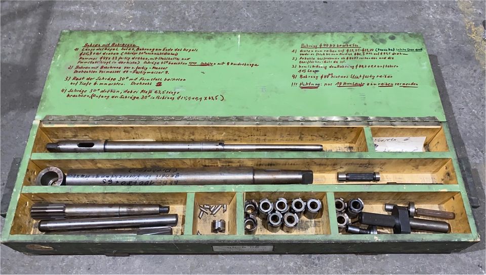 3x Set Bohrstangen Bohrkronen MK6 Hüller Hille NB-H CNC Bohrwerk in Remscheid