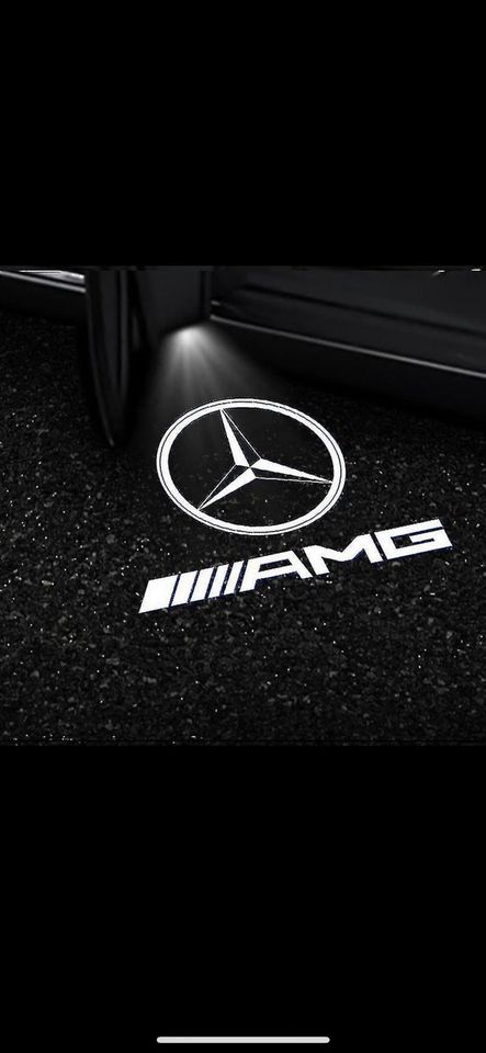 2x LED Projektoren Mercedes Benz AMG Sport Tür Beleuchtung in Bad Pyrmont