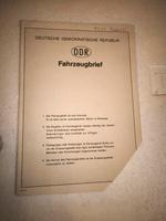 DDR kfz Brief MTS 550 (g.k Sachsen-Anhalt - Tangerhütte Vorschau