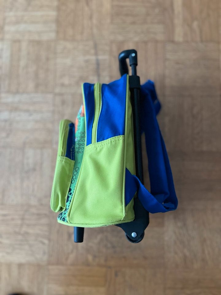 Kindergarten Rucksack/Trolly "Ben 10", Grün, ca. 5 Ltr. in Haar