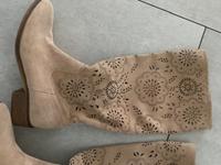 EYE Stiefel Sommer Leder Gr. 38 hellbraun Muster neuwertig Bayern - Forchheim Vorschau