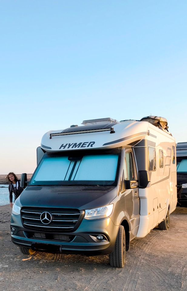 Hymer BML 780-T#Hohlraumversiegelt#Alarm#MotorradTräger in Dreieich