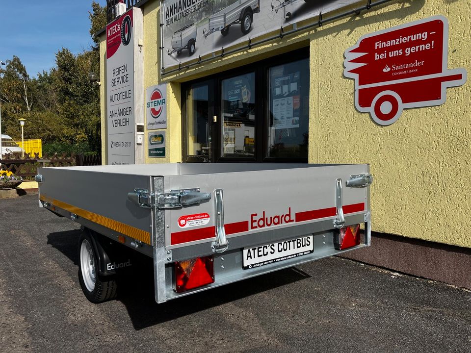 Pkw Anhänger EDUARD E23 | 2,51x1,45m | 1350kg | Hochlader in Cottbus