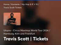 !! Stehplatz!! Travis Scott 26. Juli Frankfurt am Main Frankfurt am Main - Westend Vorschau