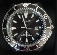 Citizen Eco Drive Diver 200 M mit 2 x Armband München - Maxvorstadt Vorschau