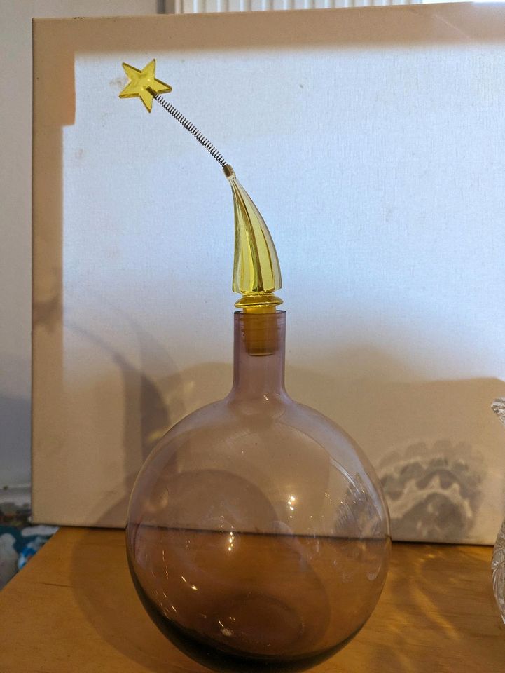 Originelle Glasflasche in Baltmannsweiler