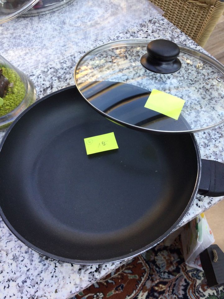 Töpfe Pfannen Tefal WMF Fissler AMC  Guter Zustand  Fischtopf neu in Sustrum