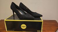 BUFFALO Wildlederoptik High Heels Damenschuhe in Schwarz Gr. 39 Kreis Pinneberg - Elmshorn Vorschau