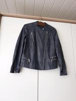 Kunstlederjacke blau Gr. 42 Bayern - Hof (Saale) Vorschau