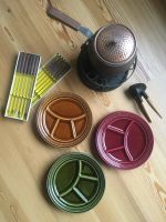 Retro Vintage Original 70er Jahre Fondue-Set / Grillteller Eimsbüttel - Hamburg Eidelstedt Vorschau