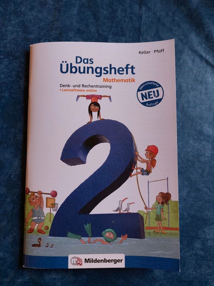 Das Übungsheft Mathematik Klasse 2 in Herbrechtingen