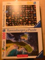 2 Ravensburger Puzzle 1000 Teile Schleswig-Holstein - Bebensee Vorschau