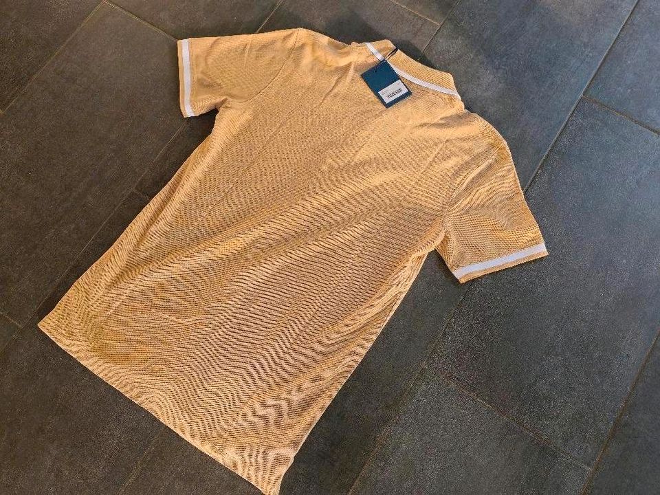 Aquascutum Polo Shirt XL in weiss oder sandfarben in Königswinter