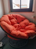 Sessel drehbar, Rattan Optik, polster Orange Bayern - Oberding Vorschau