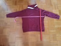 weinrotes Sweatshirt mit Schalkragen Schleswig-Holstein - Bad Segeberg Vorschau