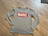 H&M Marvel Langarmshirt Gr. 158 164 grau Shirt Brandenburg - Baruth / Mark Vorschau