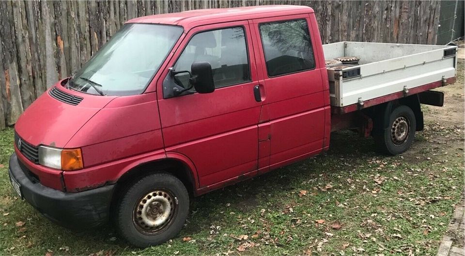 VW T4 Doka Pritsche Schlachtfest 2.5 TDI ACV in Bad Freienwalde