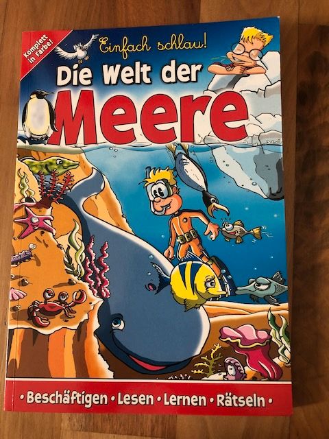 Buch mit Rätsel Die Welt der Meere in Ralingen