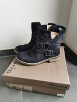 Tamaris Stiefeletten dunkelblau navy mit Schnallen Gr.38 Bayern - Ebermannstadt Vorschau