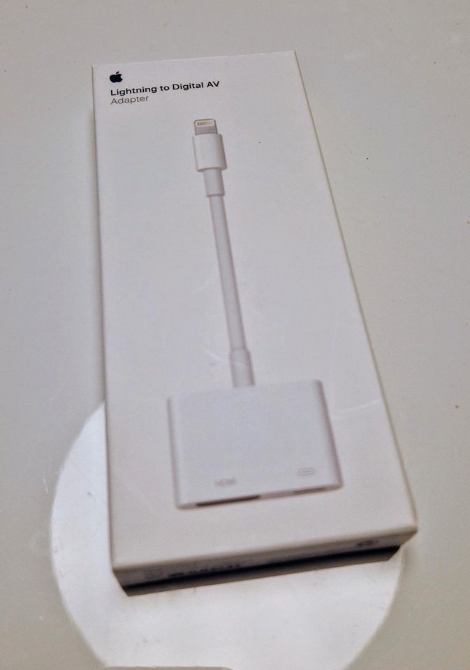 Apple lightning to digital AV Adapter in Wellen