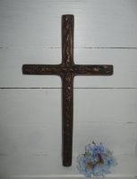 Wandkreuz Schmuckkreuz Kreuz ❤ Messingkreuz Devotionalien Kruifix Hessen - Kassel Vorschau