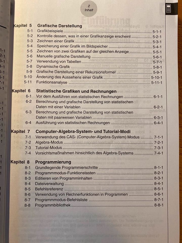 Taschenrechner Casio Algebra FX 2.0 in Grünsfeld