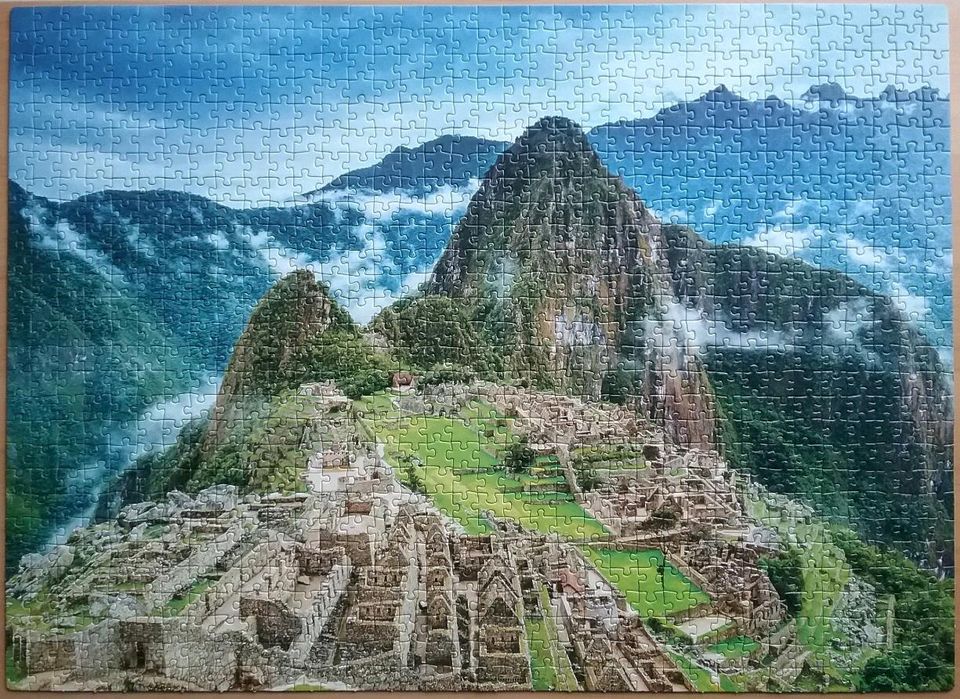 Clementoni Länder Puzzle Machu Picchu Peru Inka 1000 Teile in Pommersfelden
