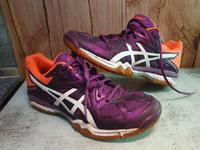 asics 40 Gel-Taste Tactic Damen Lauf Schuhe Sneaker lila B554N Nordrhein-Westfalen - Alpen Vorschau