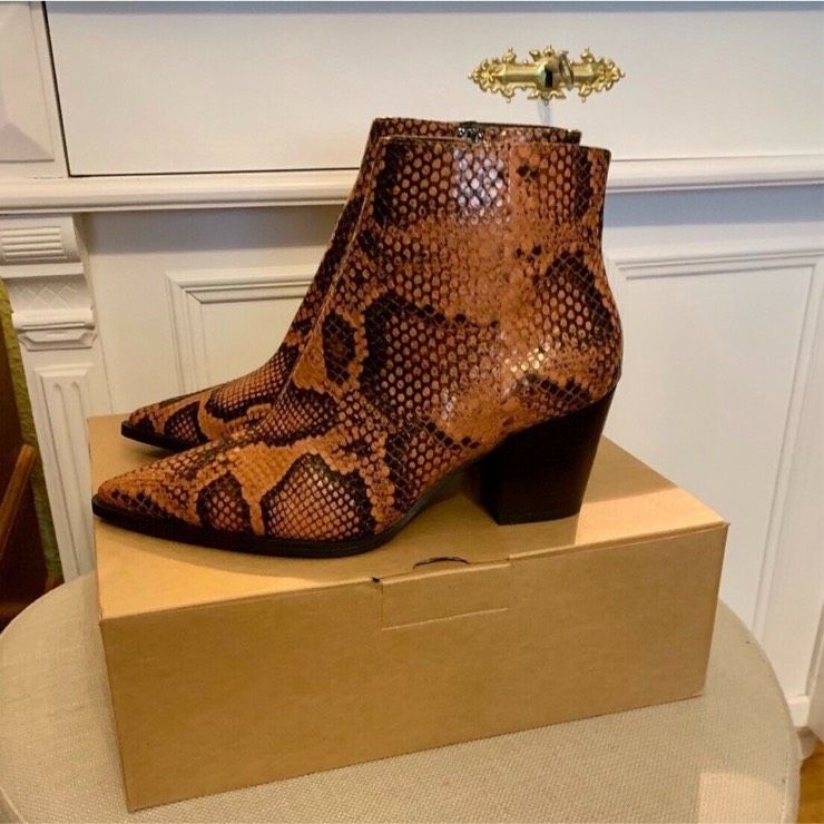 Mango Stiefeletten Ankle Boots Cognac Braun Schwarz Schlange NEU in  Eimsbüttel - Hamburg Rotherbaum | eBay Kleinanzeigen ist jetzt Kleinanzeigen