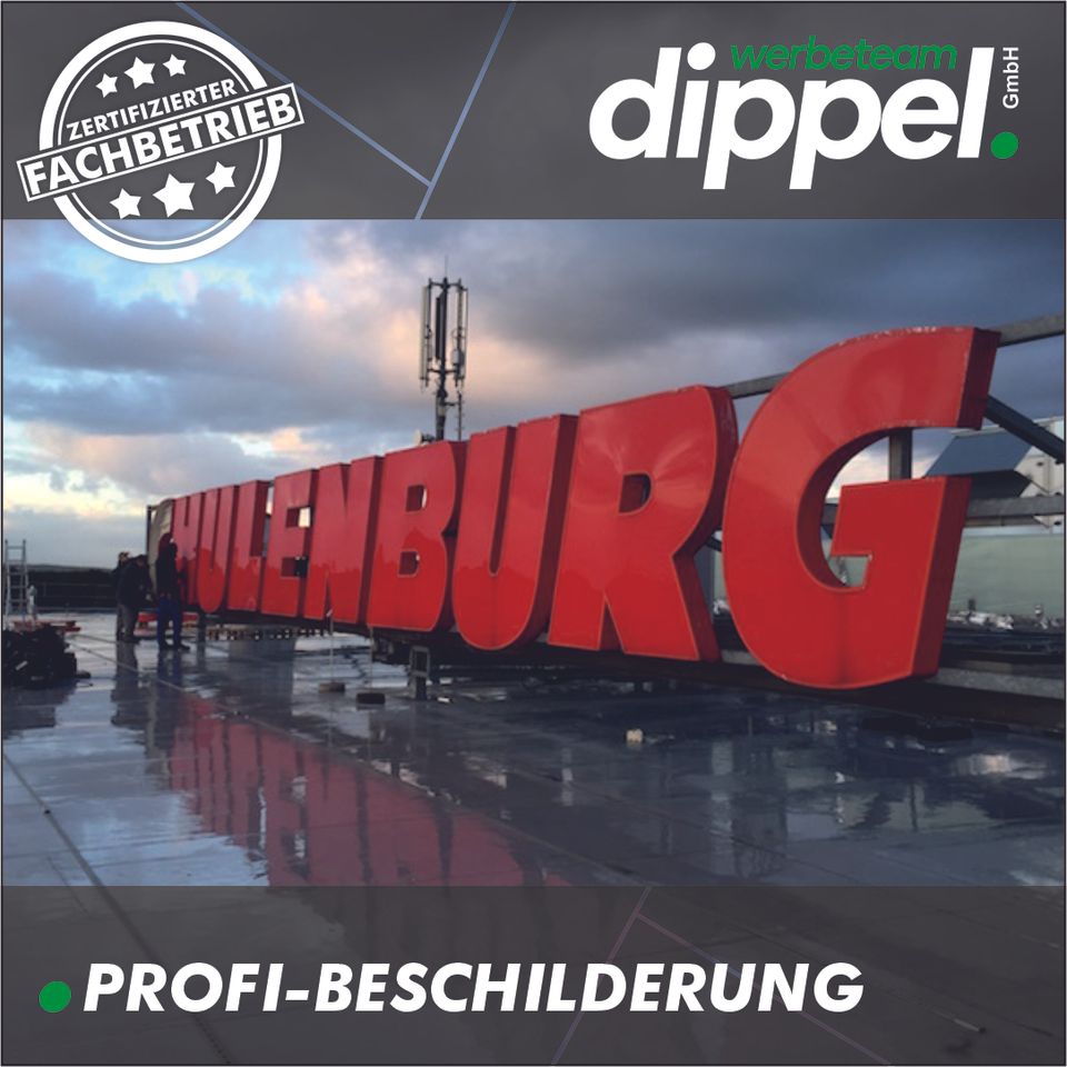 Professionelle Beschilderungen - Werbeteam Dippel | Norderstedt & in Norderstedt