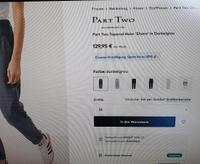 SUCHE - Part Two Tapered Hose 'Shena' in Dunkelgrau - 34 Nordrhein-Westfalen - Eschweiler Vorschau