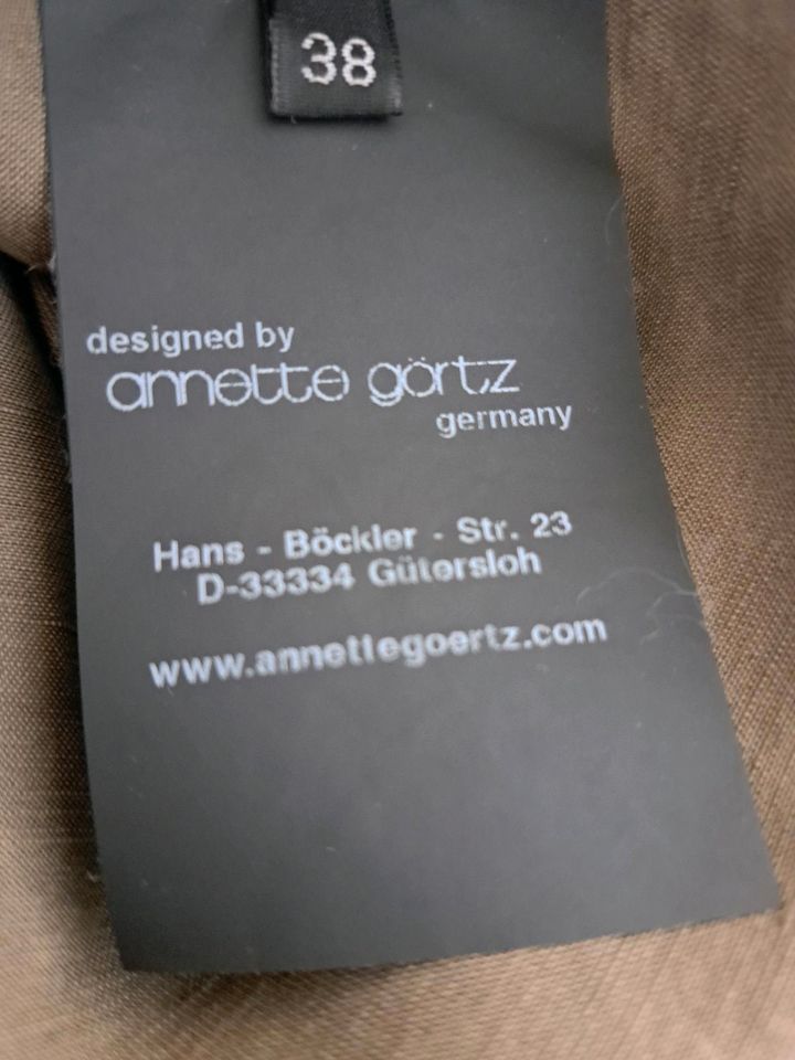 Sehr schönes "annette görtz" Kleid in khaki in Bordesholm