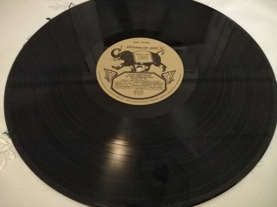 Louis Armstrong At Carnegie Hall 1947 Vinyl LP Schallplatte in Binnen
