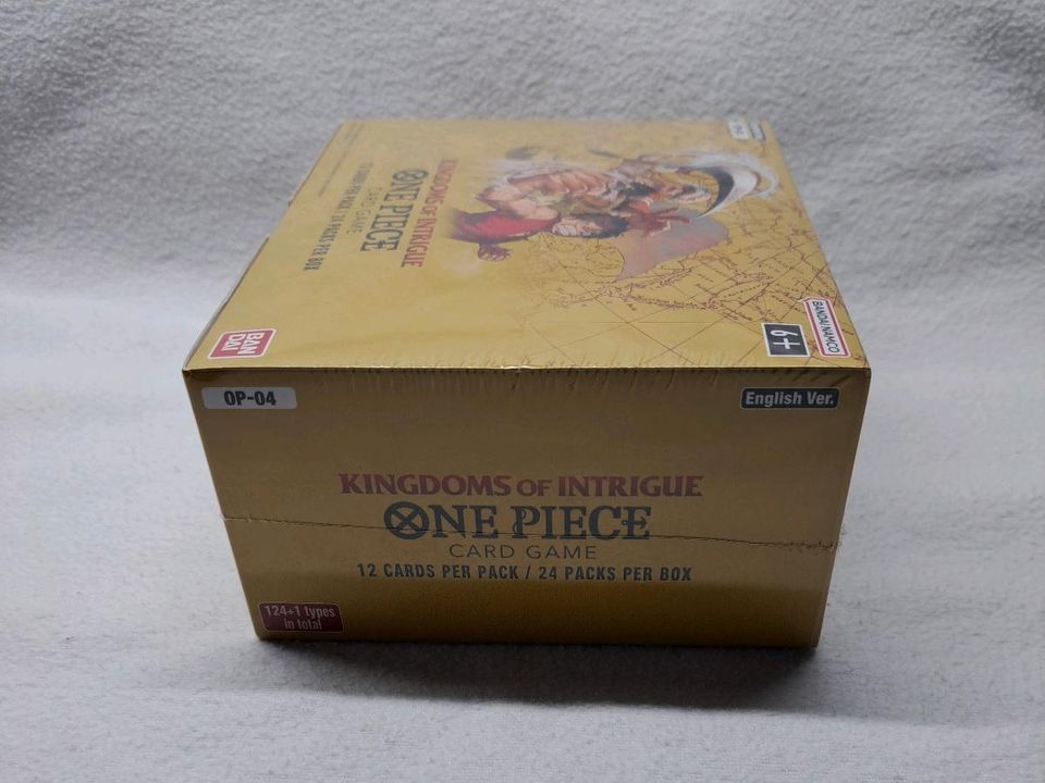 One Piece Card Game Kingdoms of Intrigue Booster Display OP04 ENG in Flensburg
