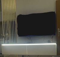 Lowboard  weiß Hochglanz 180cm mit LED Düsseldorf - Oberbilk Vorschau