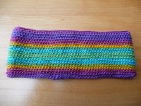 Stirnband gestrickt Neu Regenbogen  Thüringen - Weimar Vorschau