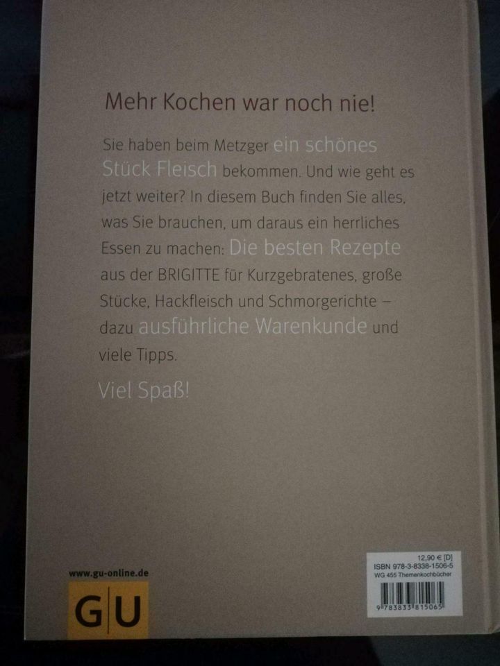 Kochbuch von Brigitte "Fleisch" in Belm