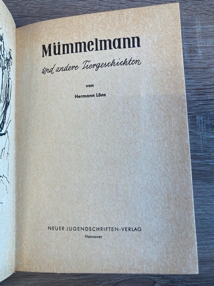 Mümmelmann von Hermann Löns (Ausgabe von 1965) in Kerpen