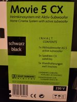 Heimkinosystem mit Aktiv Subwoofer Movie 5 Cx und 2 Messingständ. Leipzig - Wahren Vorschau