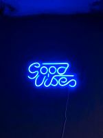 LED Wandbild mit ,,Good Vibes“ Aufschrift Bonn - Bad Godesberg Vorschau