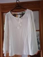 Cecil Langarmshirt Bluse Tunika weiß Gr. L süße Details Sachsen - Strehla Vorschau