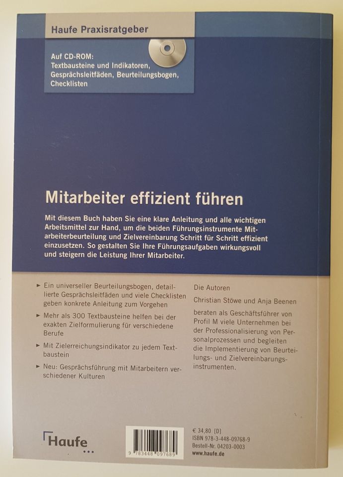 Mitarbeiterbeurteilung und Zielvereinbarung - Stöwe - Beenen in Itzstedt