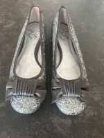 Ballerinas in Silber Glitzer Schuhe Bayern - Schwandorf Vorschau