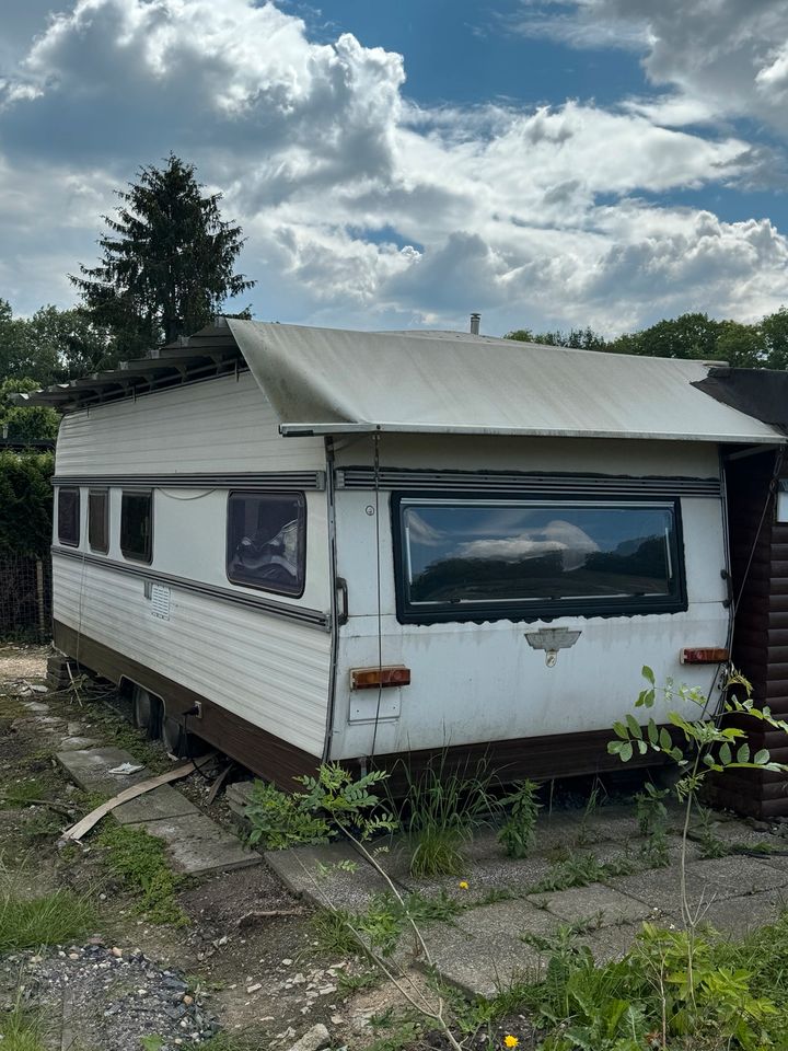 Wohnwagen ohne Deichsel in Wesel