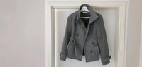 Winterjacke / Mantel von Tally Weijl in XS 34 - grau, Strick Hessen - Hanau Vorschau