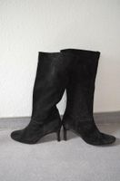 Schwarze Wildlederstiefel Stiefel hoher Absatz 38 Goertz Hannover - Ahlem-Badenstedt-Davenstedt Vorschau