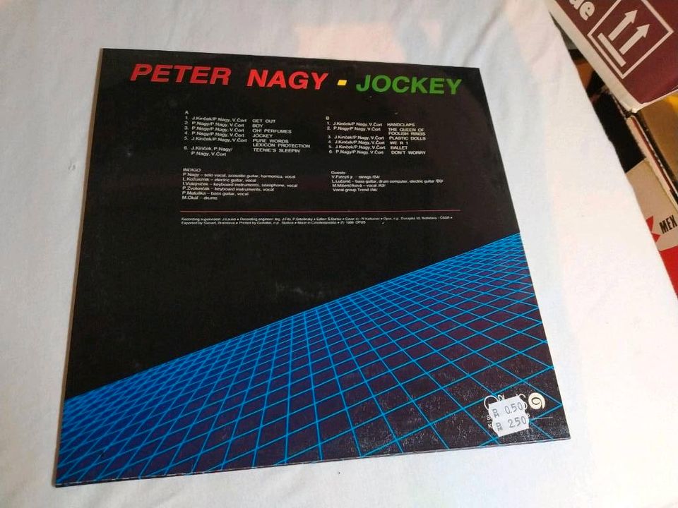 Schallplatte vinyl Peter Nagy Jockey von 1986 OPUS CSSR 9113 1766 in Lenting