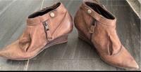 Airstep Damen Keilabsatz Boots Leder Größe 37 Nordrhein-Westfalen - Niederkassel Vorschau