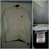 weiße ADIDAS Jacke mit Kapuze Rheinland-Pfalz - Mainz Vorschau